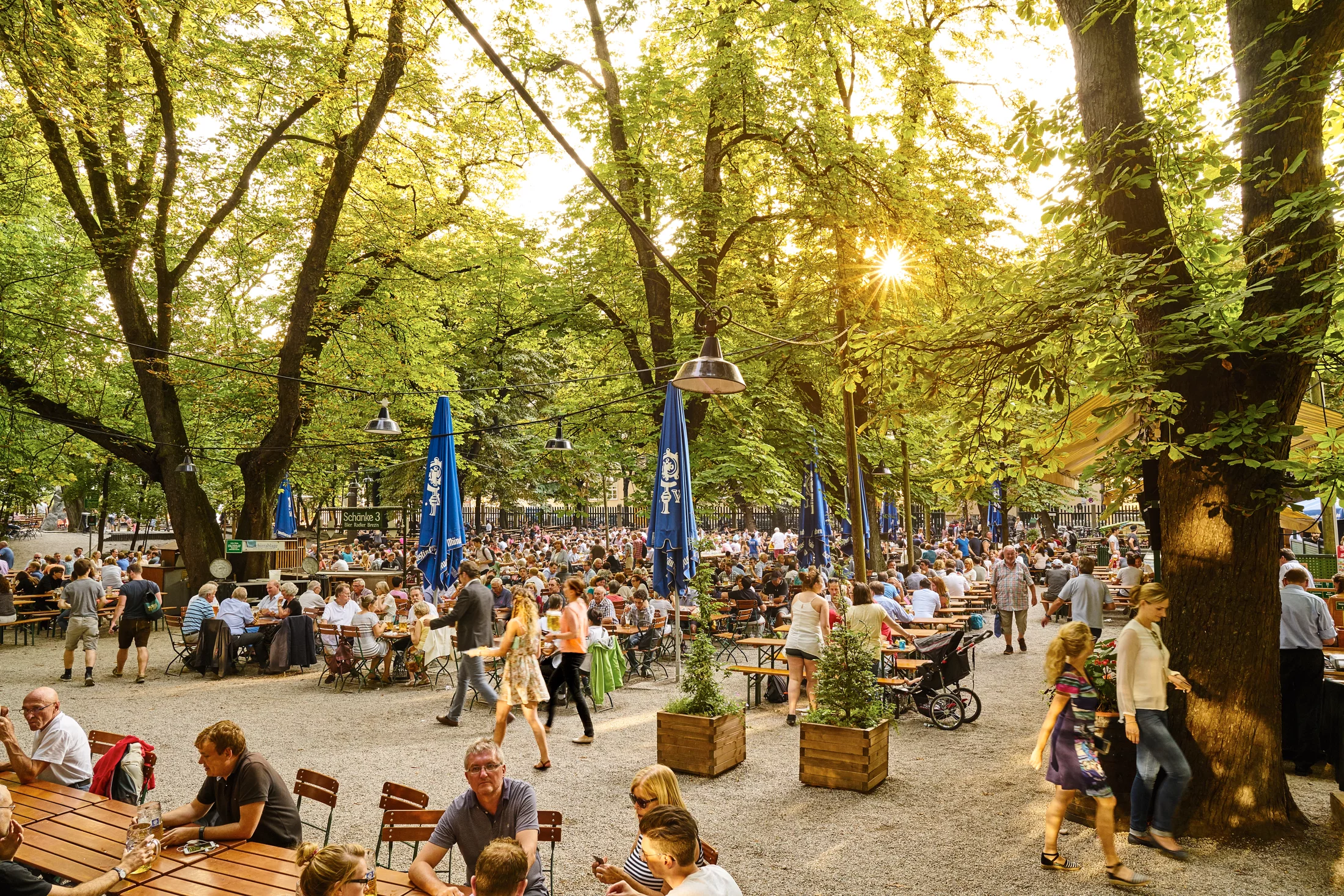 Beer Garden Augustiner Keller Beer Garden Augustiner Keller
